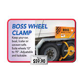 Boss Wheel Clamp
