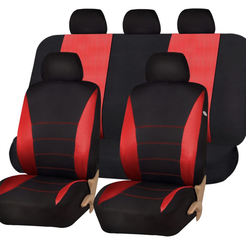 Seat covers   Red/black   Full set